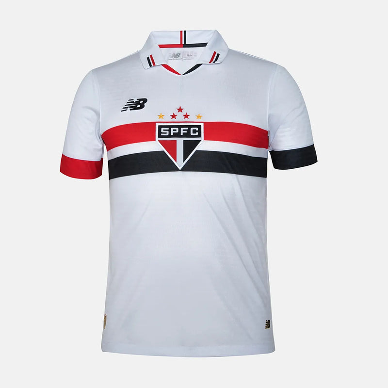 Camisa do São Paulo 24/25 com Personalização + Patch 3 Libertadores Grátis