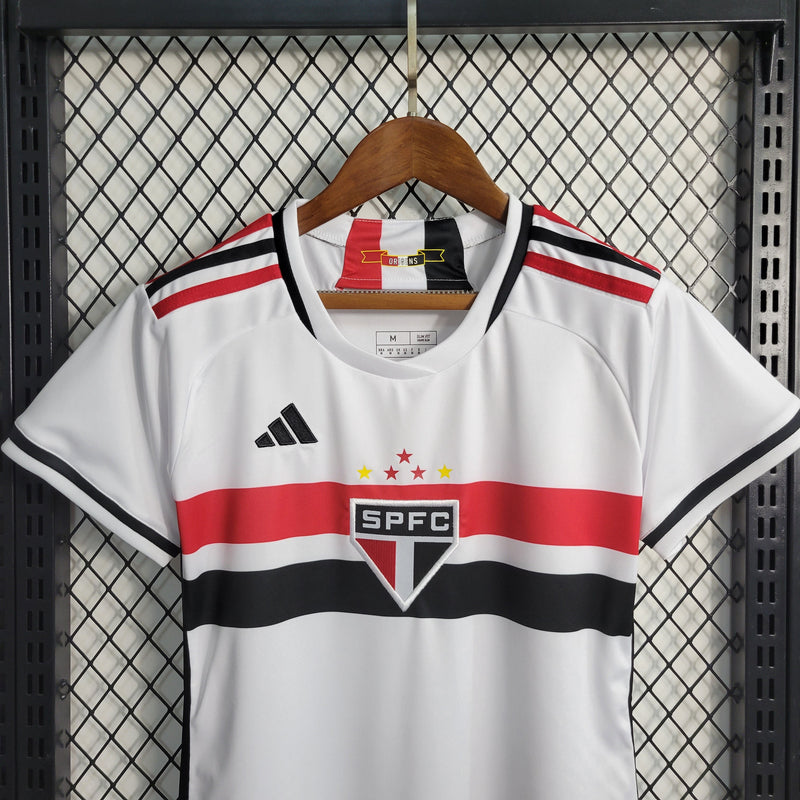 Camisa do São Paulo Feminina 23/24 com Personalização Grátis