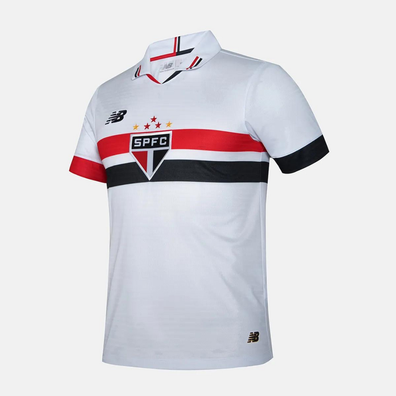 Camisa do São Paulo 24/25 com Personalização + Patch 3 Libertadores Grátis