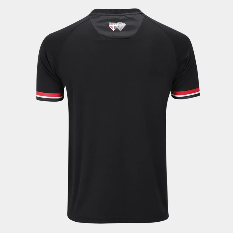 Camisa São Paulo Consciência Negra Masculina - Preto