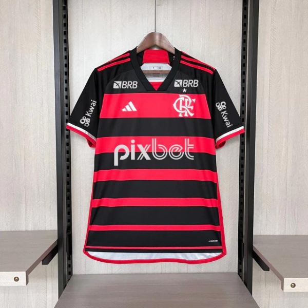 Camisa Flamengo Home 24/25 | Personalização Grátis