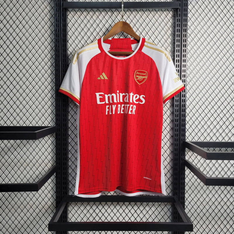 Camisa Arsenal Home 23/24 - Vermelha