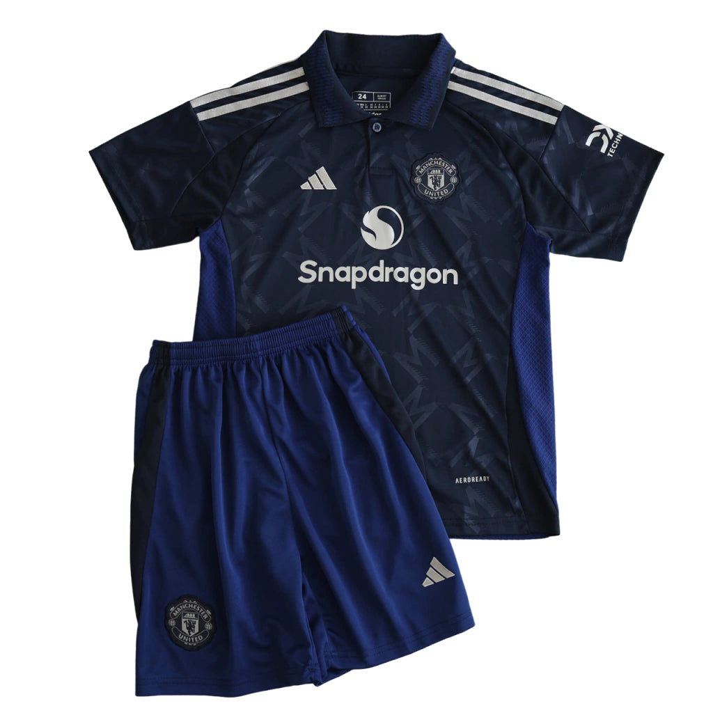 Conjunto Infantojuvenil Manchester United || 2024-25 - Azul