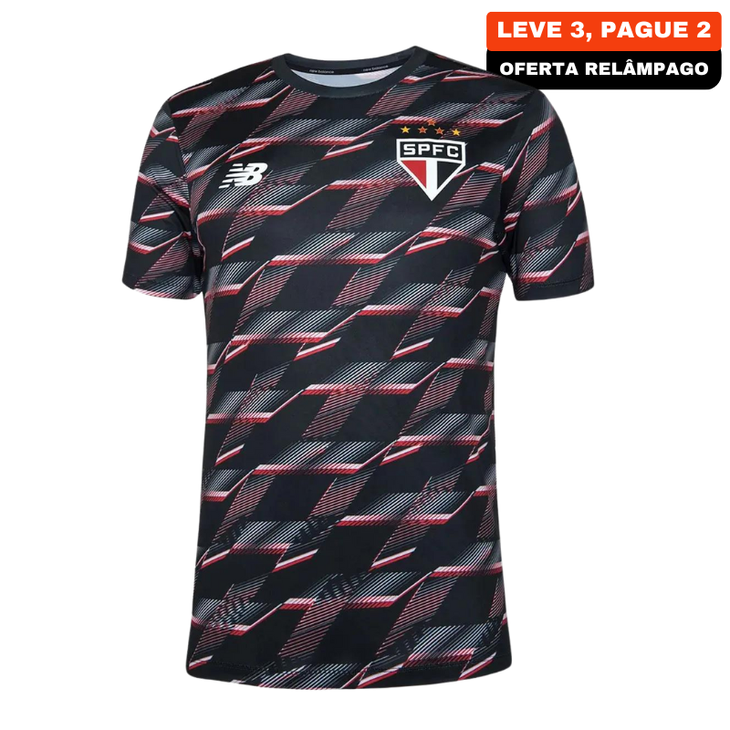 Camiseta São Paulo Pré-Jogo 24/25 Masculina