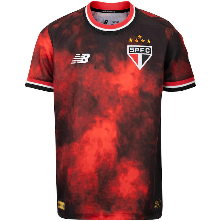 Camisa do São Paulo Torcida que Conduz 24/25 + 1 Almofada de Pelúcia de Brinde