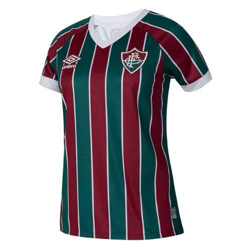 Camisa Fluminense Home 23/24 Feminina - Vinho e Verde