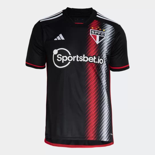 Camisa São Paulo Terceiro Uniforme 23/24 com Todos Patch da Copa do Brasil 2023 Grátis