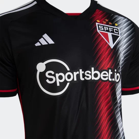 Camisa São Paulo Terceiro Uniforme 23/24 com Patch Campeão Copa do Brasil Grátis