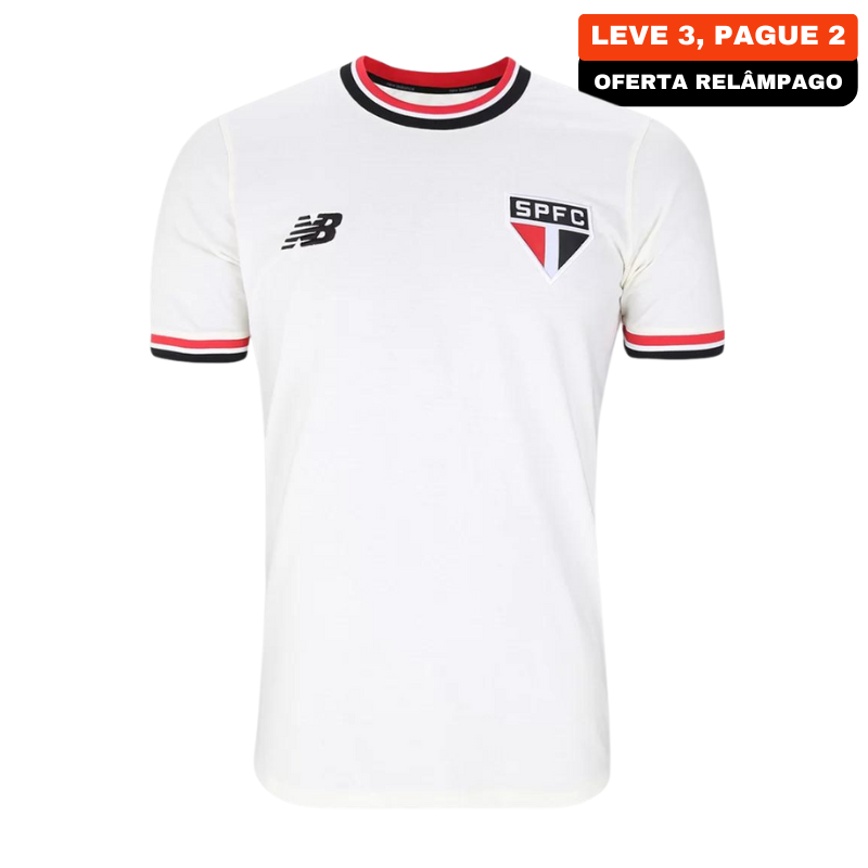 Camisa São Paulo Retrô Branca