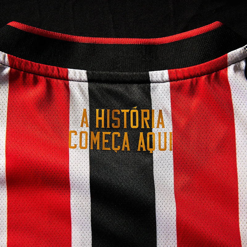 Camisa do São Paulo Tricolor 24/25 com Personalização Grátis + Patch de Campeão Supercopa Rei