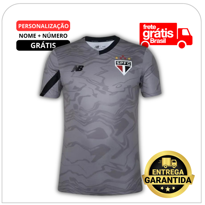 Camisa do São Paulo Goleiro 24/25 Cinza