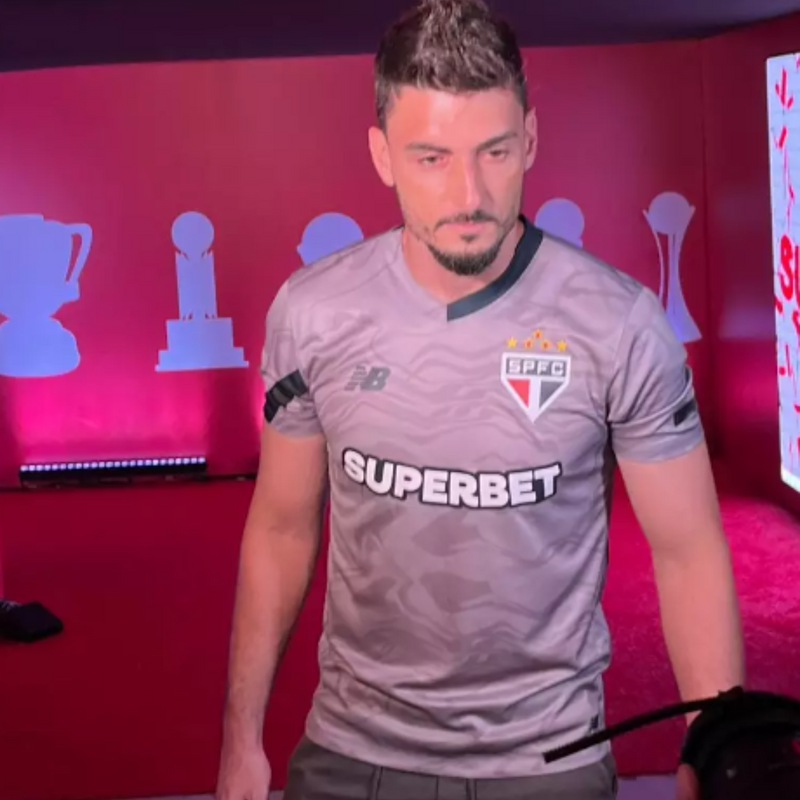 Camisa do São Paulo Goleiro 24/25 Cinza