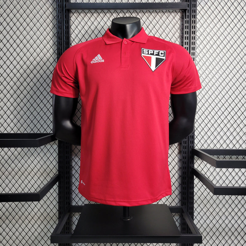 Camisa São Paulo Polo Vermelha