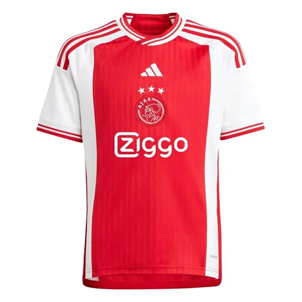 Camisa Ajax Home 23/24 - Branca e Vermelha