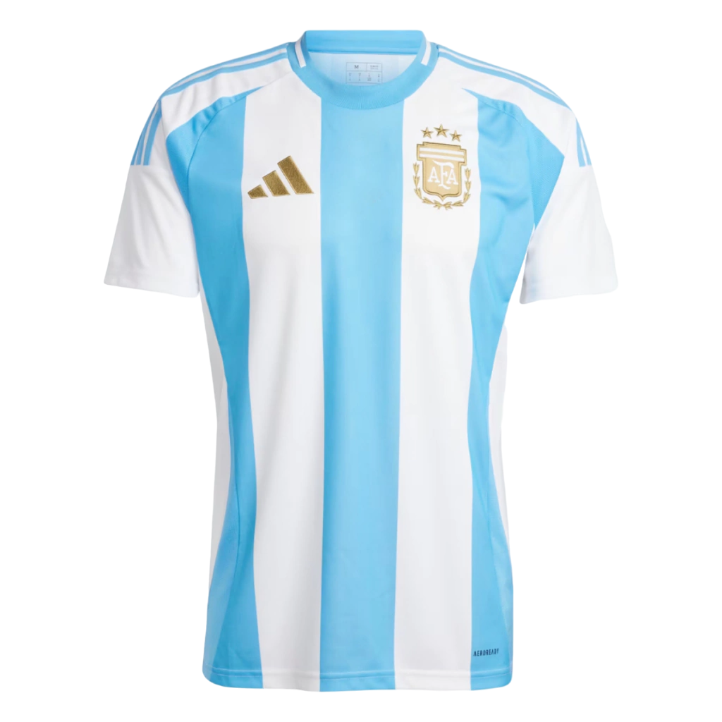 Camisa Argentina Home 2024 - Azul e Branca