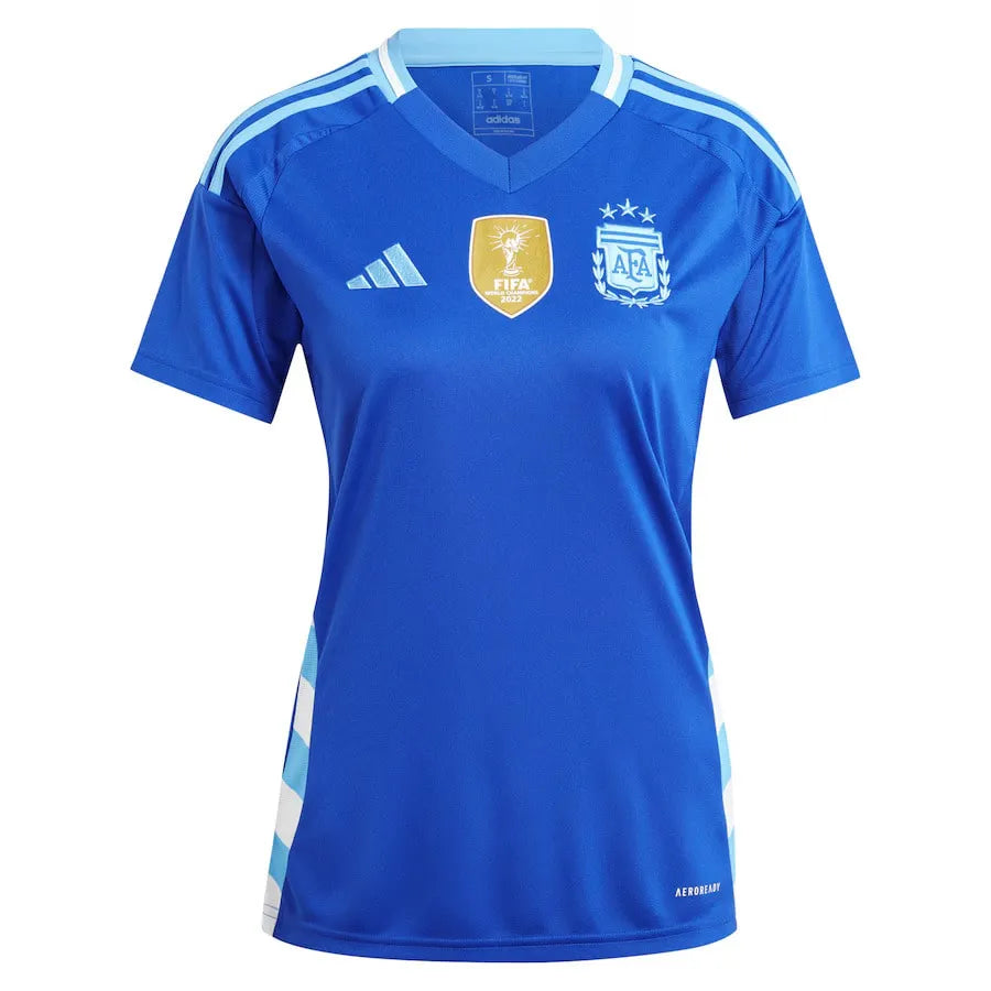 Camisa Argentina Feminina Away 2024 - Azul com Patch