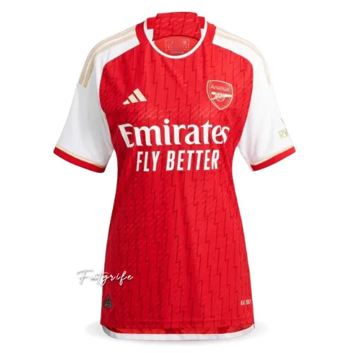 Camisa Arsenal Feminina Home 23/24 - Vermelha