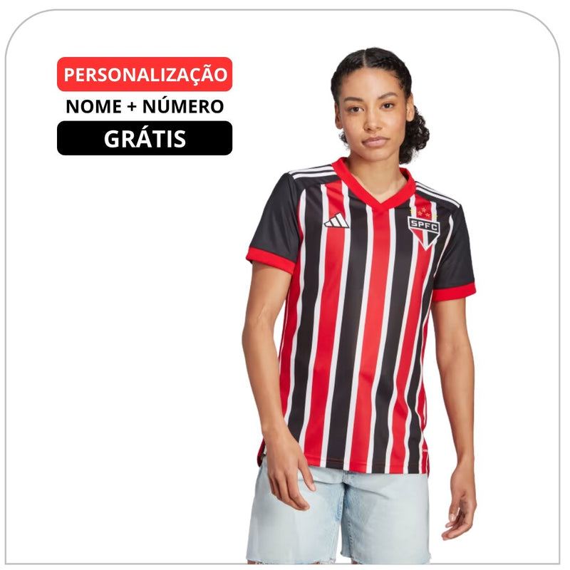 Camisa do São Paulo Feminina Segundo Uniforme 23/24 - Fanatic Soberano