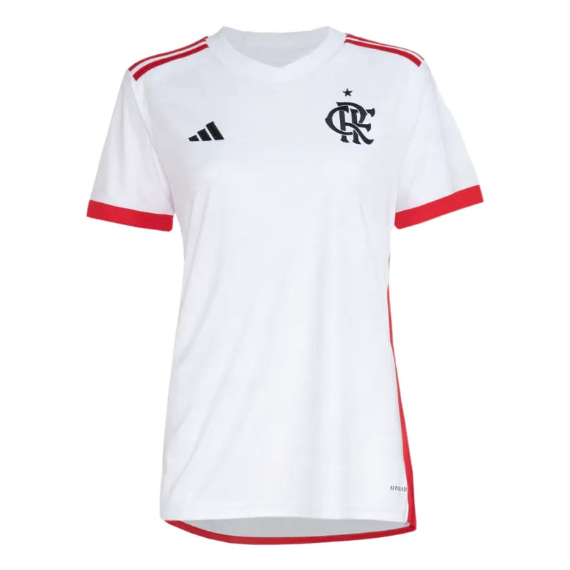 Camisa Flamengo Feminina Away 24/25 - Branca