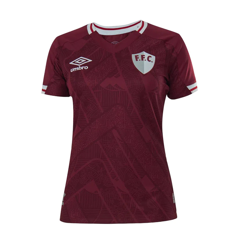 Camisa Fluminense Third 22/23 Feminina - Grená