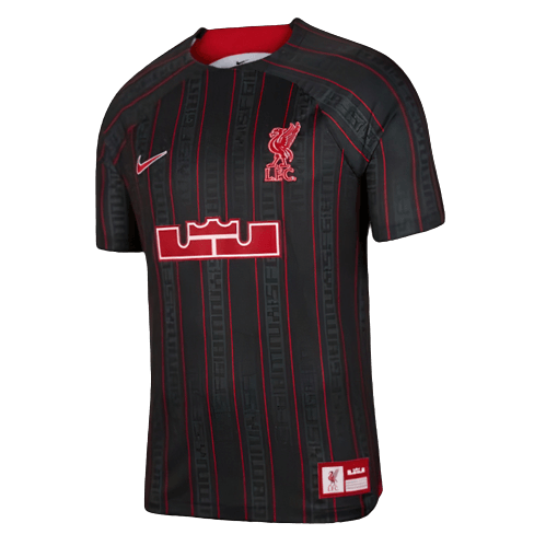 Camisa Liverpool Leblon James 2023 - Preta