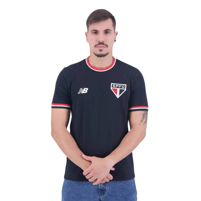 Camisa São Paulo Retrô Preta